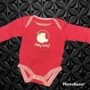 Jolly baby Christmas onesie